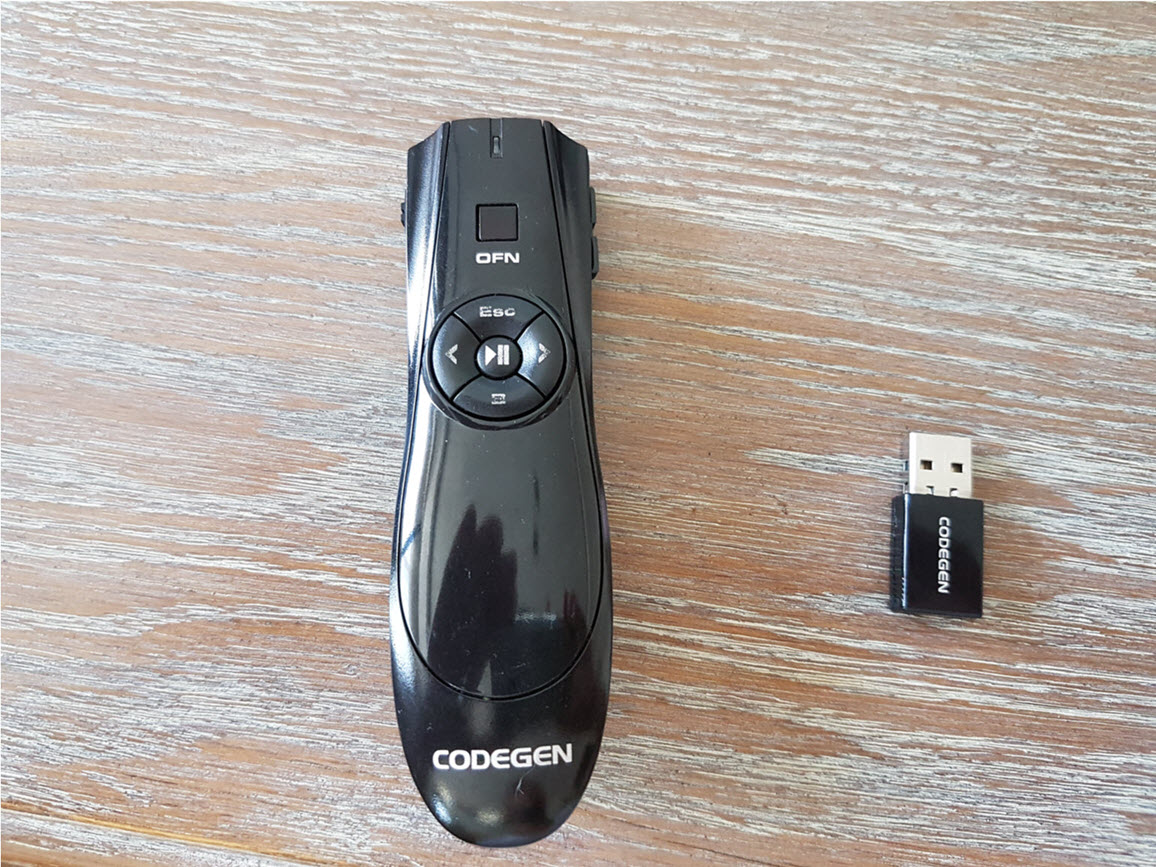 Hacking Codegen Wireless Presenter