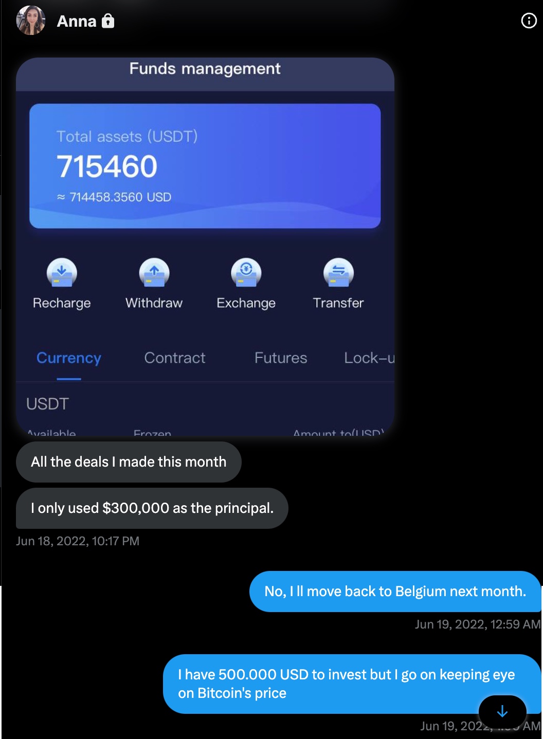 Cryptocurrency Scammers