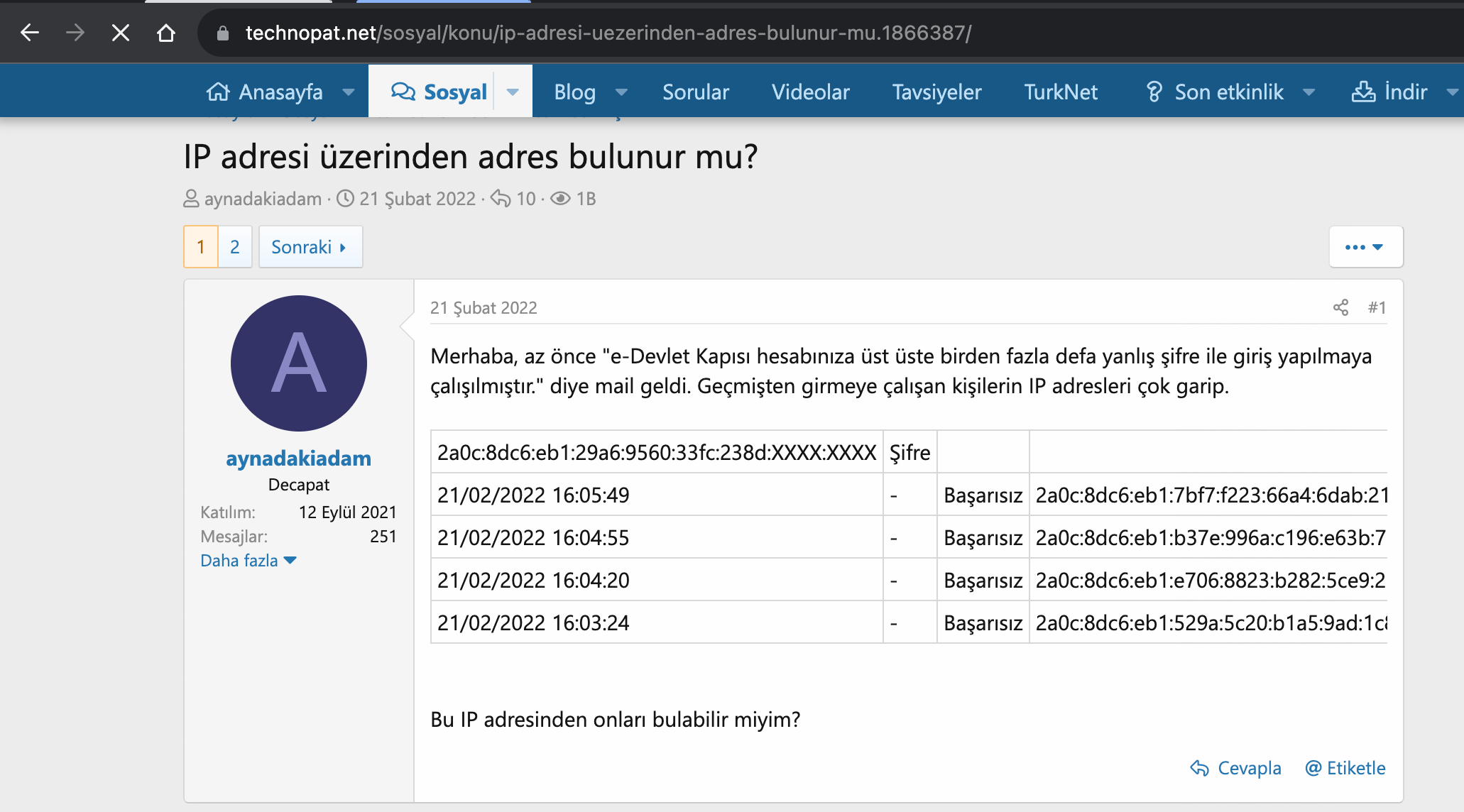 e-Government Gateway Hackers