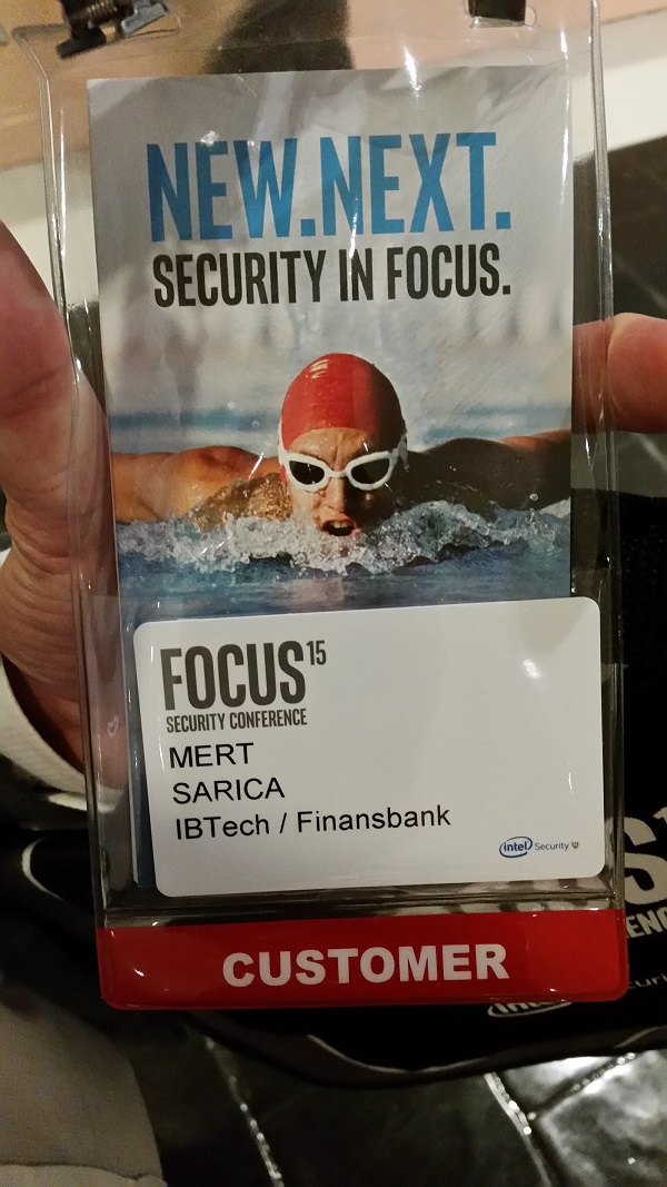 Intel Security Focus Conference 2015