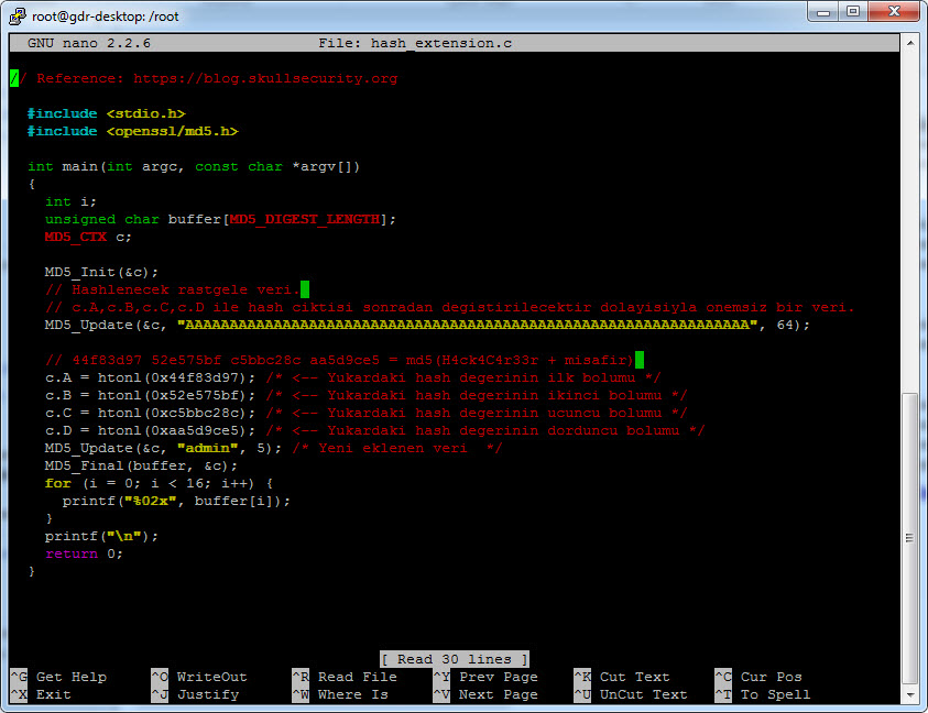 Hash Length Attack