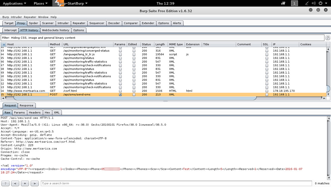 Huawei E353 CSRF