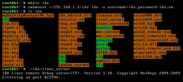 Linux IDA