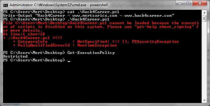 Powershell