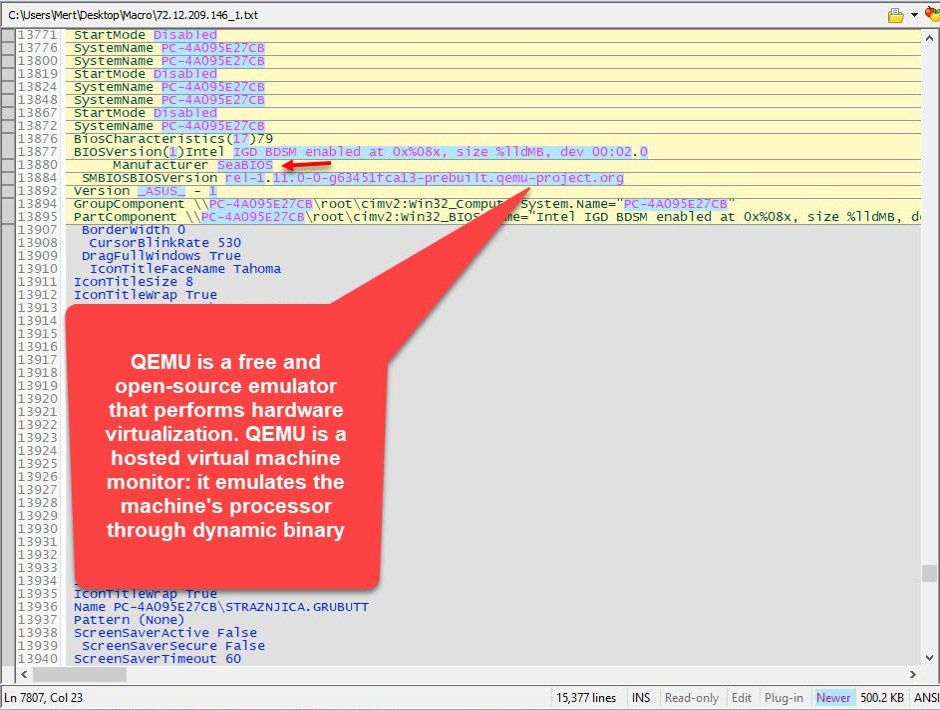 Sandbox Detection