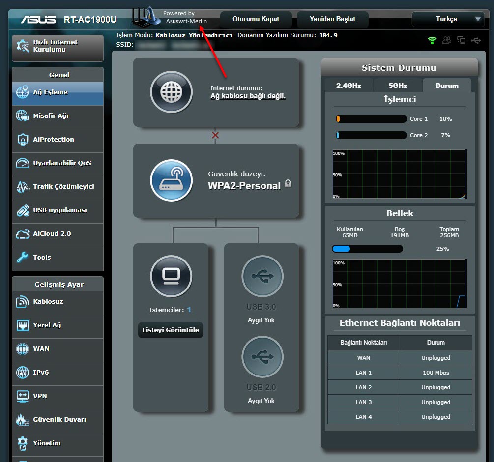 Escape from Tilgin Router