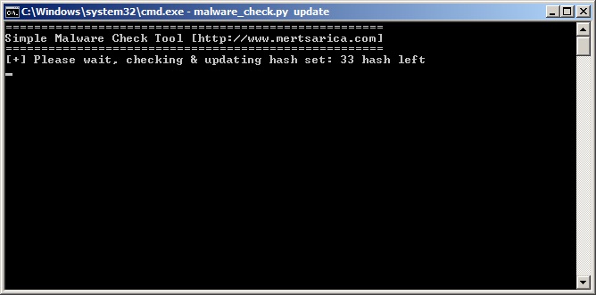 malware_check update