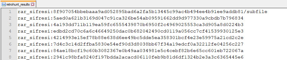 Retrohunt with VirusTotal