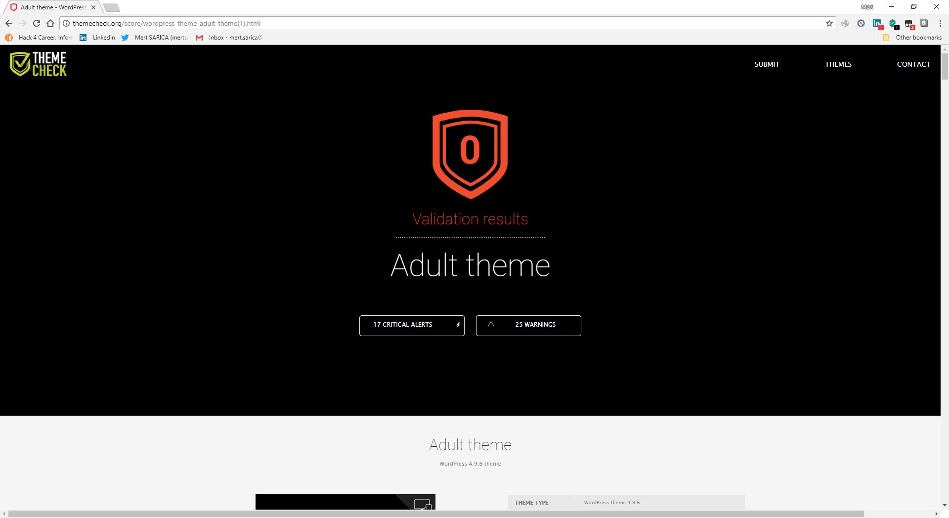 WordPress Theme Backdoor